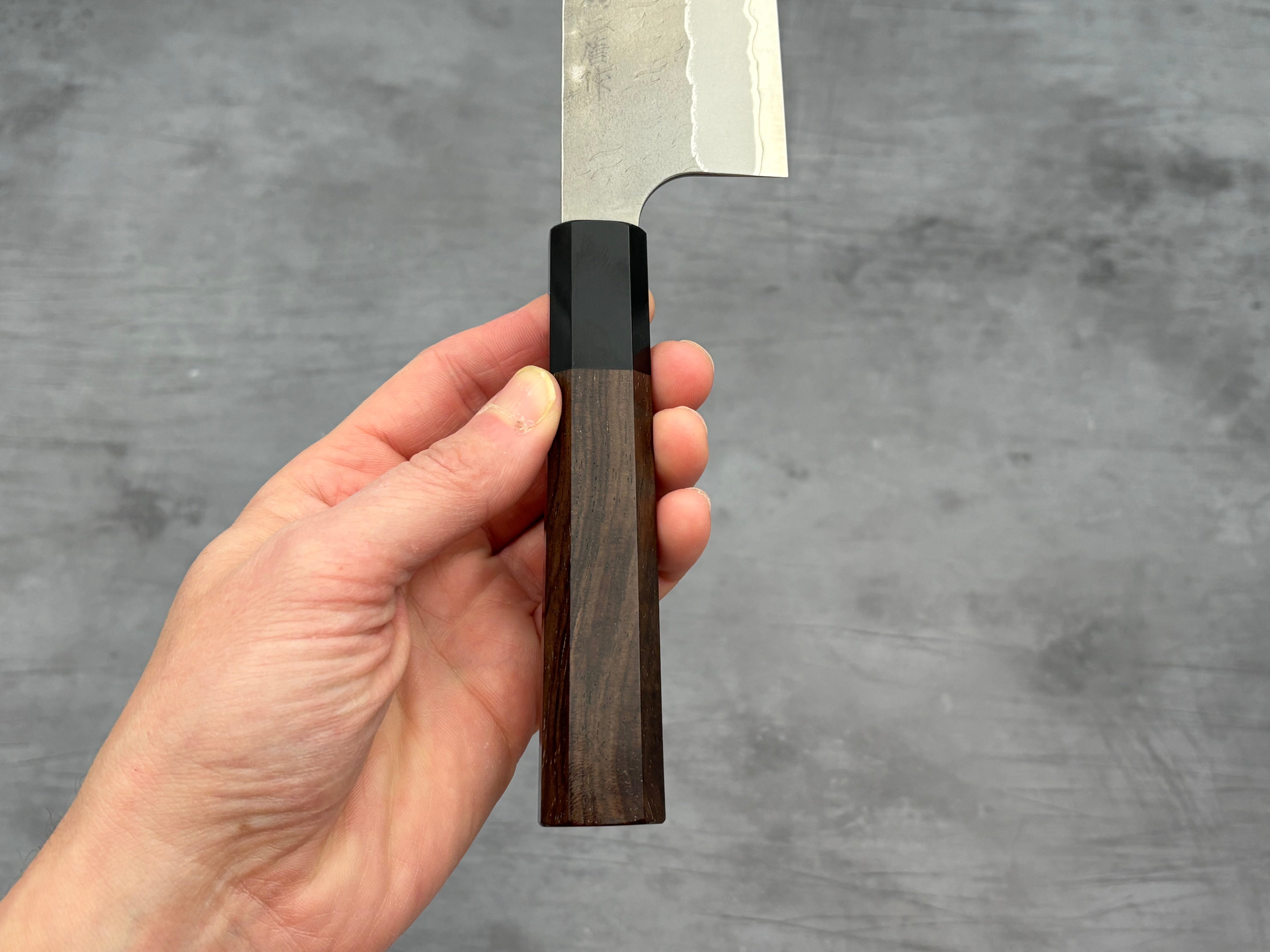 Nigara Hamono AS Nakiri Knife - Japanese Vegetable Knife for Professional Chefs & Home Cooking - Perfect for Chopping, Slicing & Dicing Vegetables