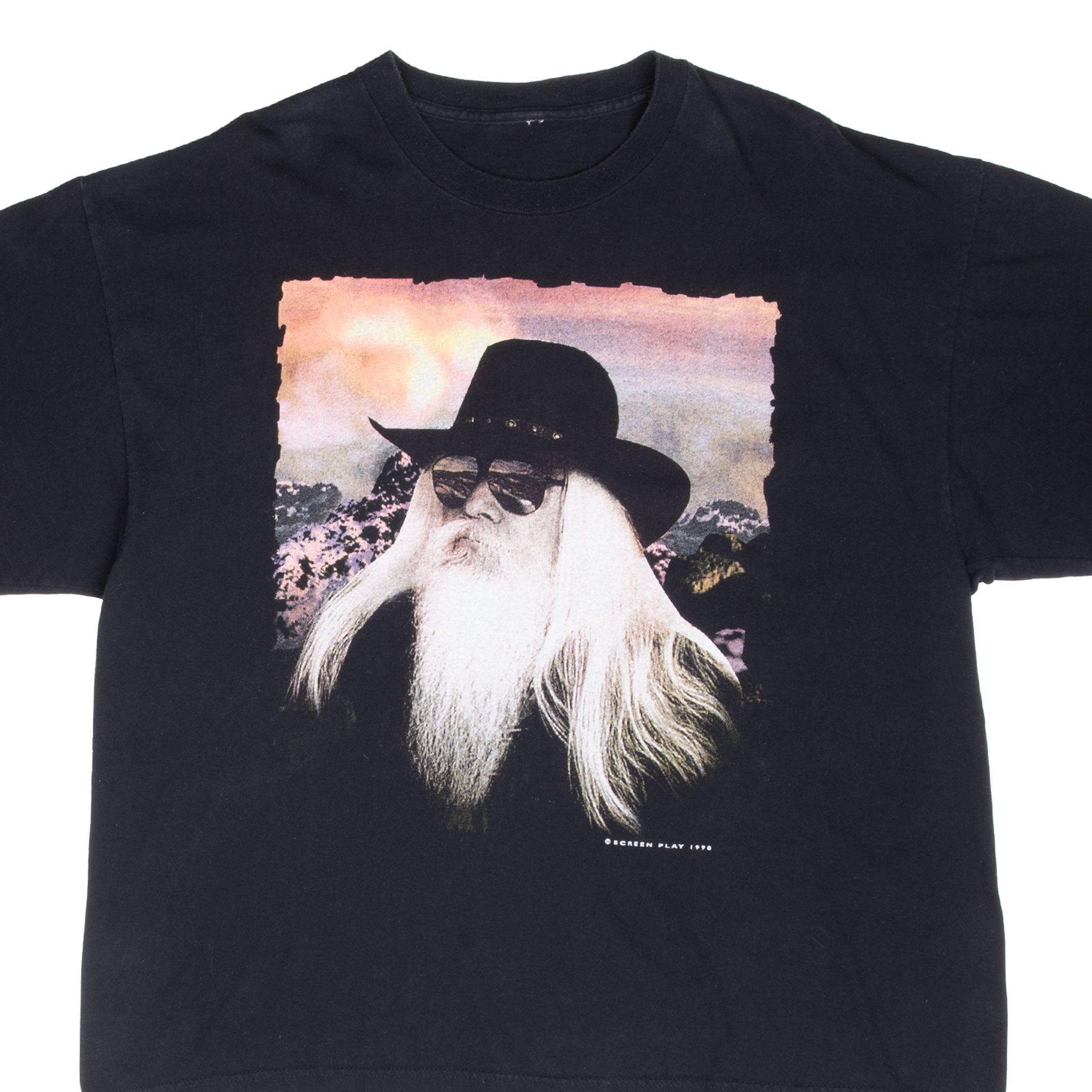Vintage Leon Russell Hank Wilson Volume 3 1998 Graphic Tee Shirt - 2XL - Retro Music Band Tour Merch - Perfect for Concerts & Vintage Collectors
