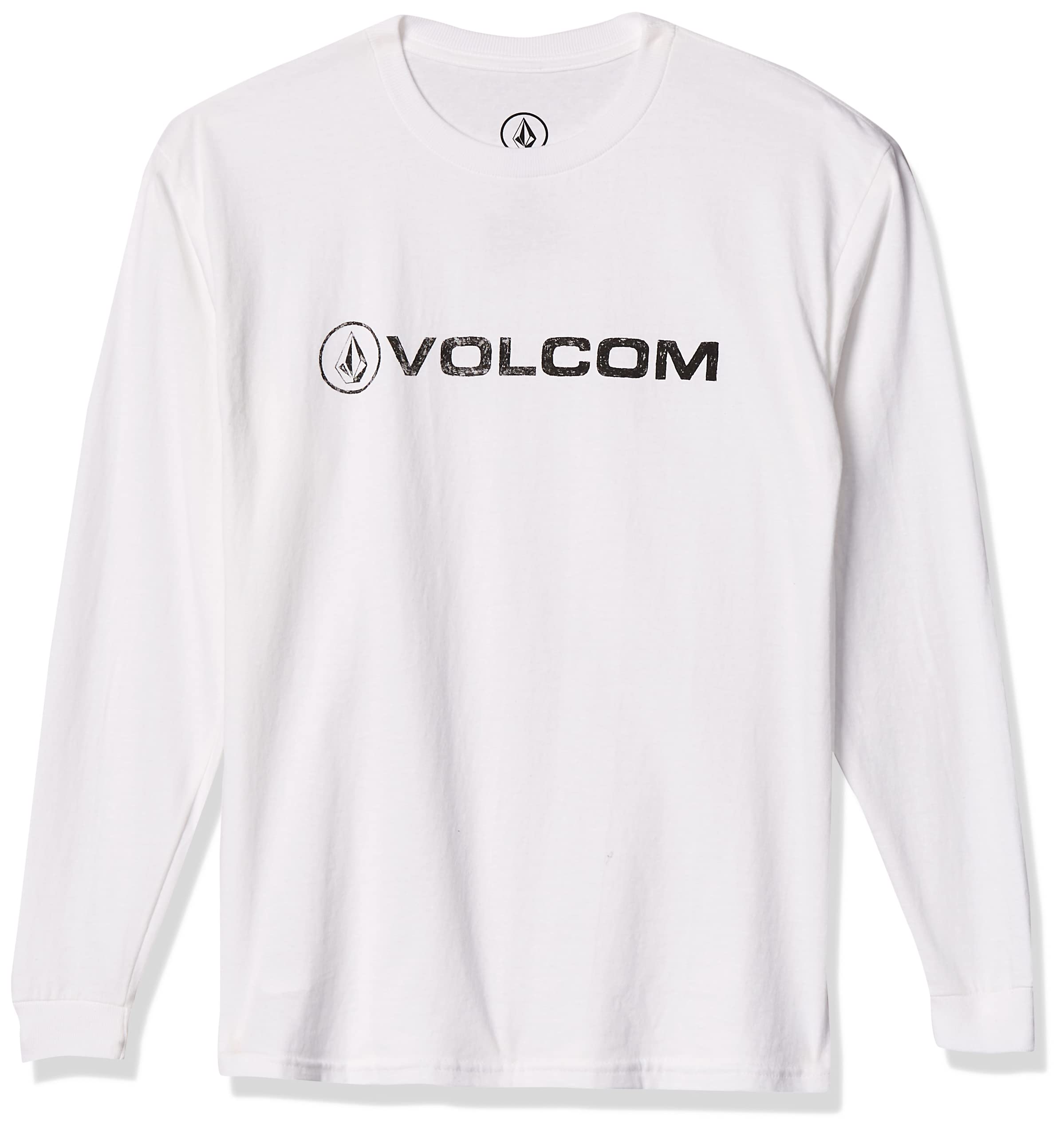 Volcom Boys' Euro Pencil Long Sleeve T-Shirt - Comfortable Cotton Tee for School, Play & Everyday Wear