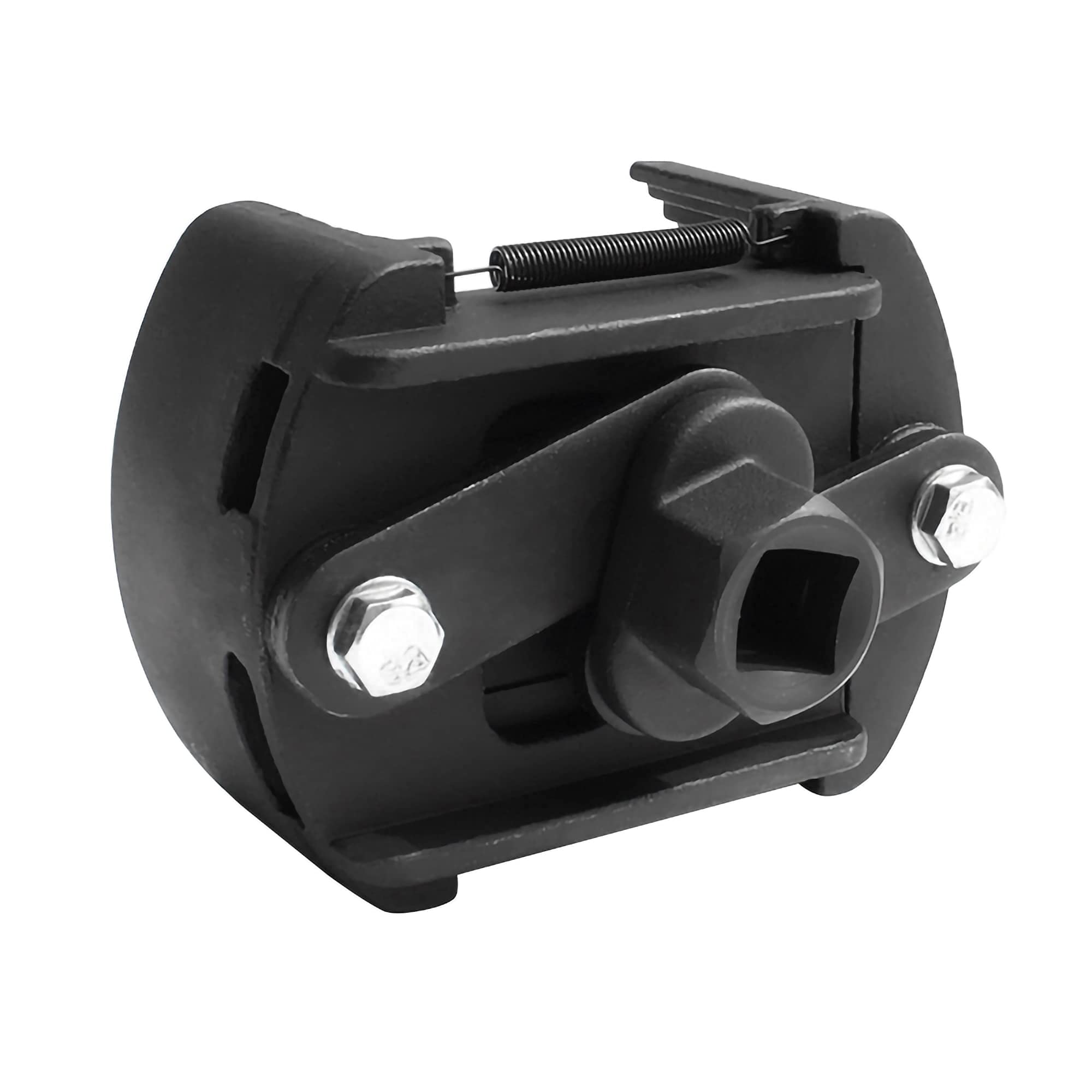 Adjustable Oil Filter Wrench - 2 Jaw Oil Filter Removal Tool for Cars & Trucks (80-105mm) - Heavy Duty Cast Steel Fuel Filter Wrench - Perfect for DIY Auto Maintenance & Oil Changes