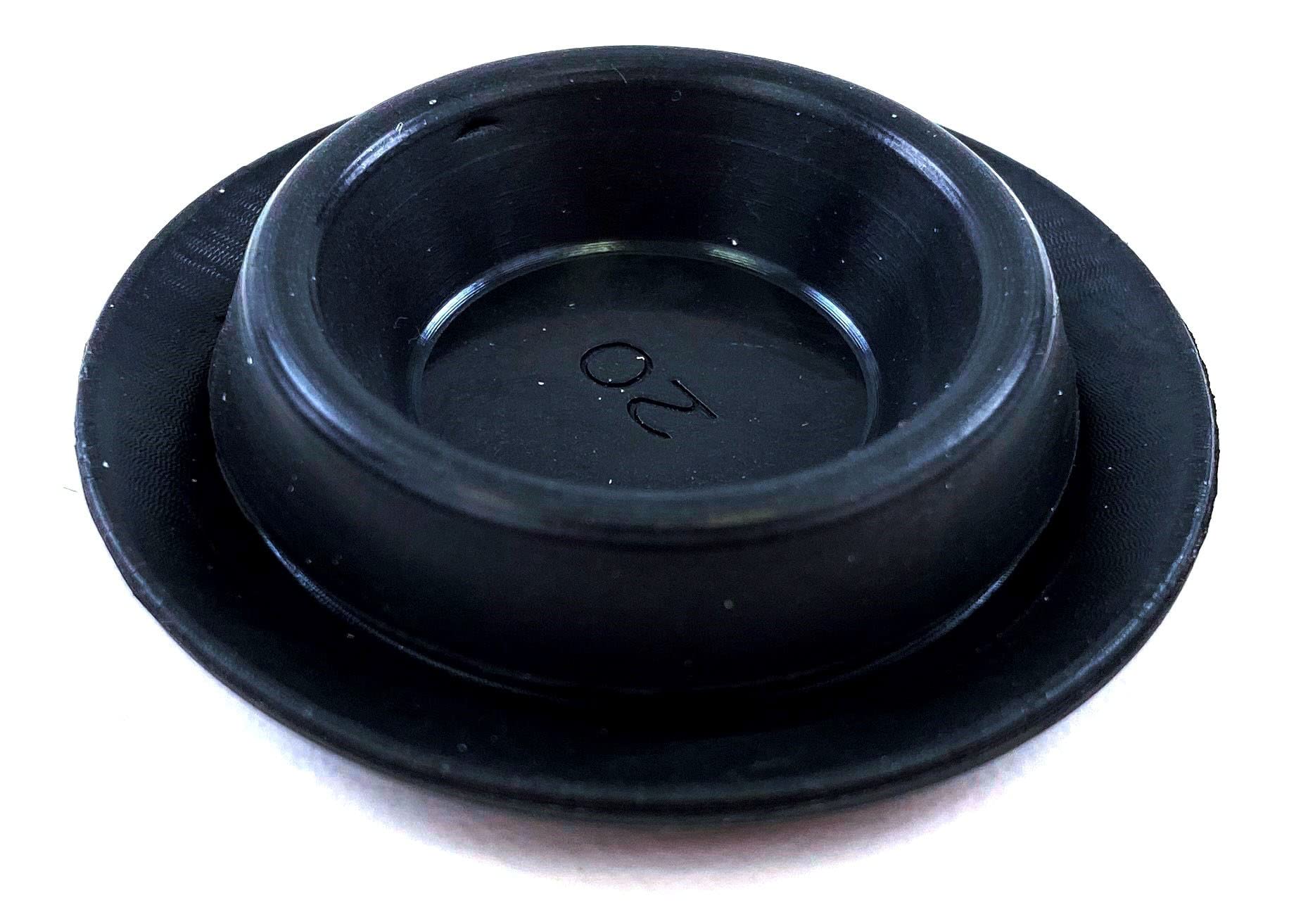 APDTY 155024 Rubber Floor Pan Plug - Waterproof Car Floor Drain Cover for Sedans, SUVs & Trucks - Perfect for Auto Repair & Maintenance