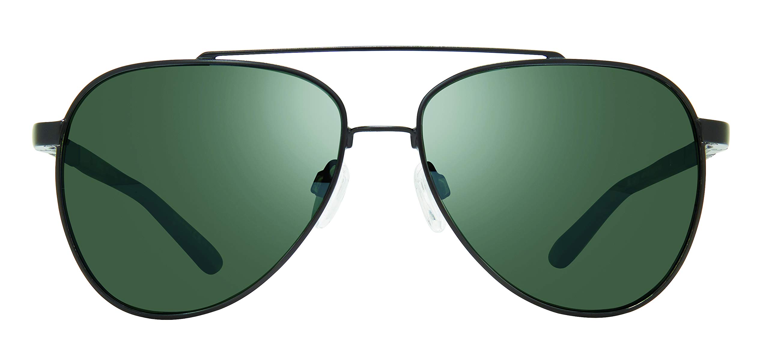 Revo Arthur Polarized Aviator Sunglasses - Crystal Glass Lens & Metal Frame for Men & Women - UV Protection for Driving, Travel & Outdoor Activities