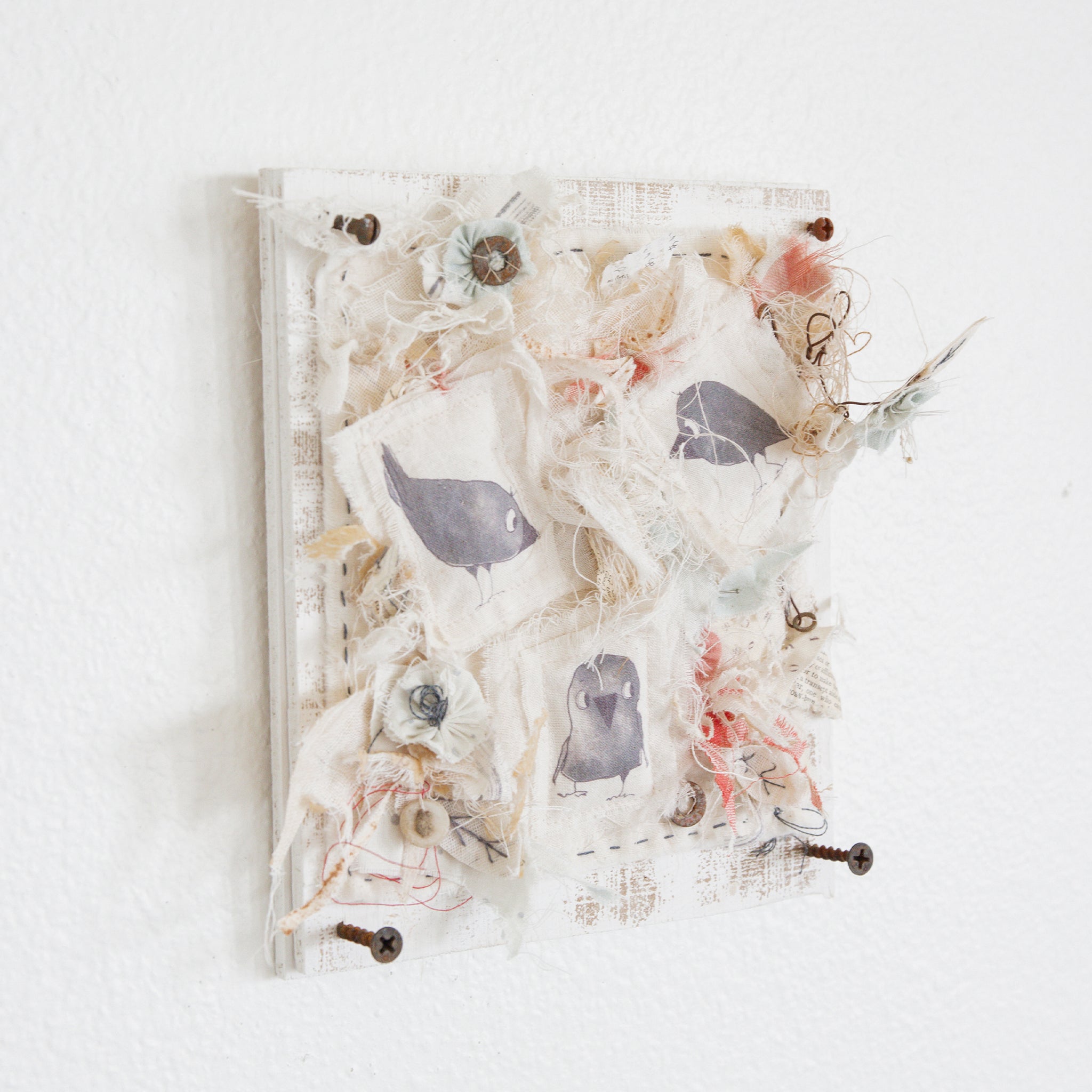 Hutch Studio Paws and Caws Collage Collection - 3 Piece Pet Art Set for Home Decor, Dog & Cat Lovers | Perfect for Living Room, Bedroom, or Office Wall Decor