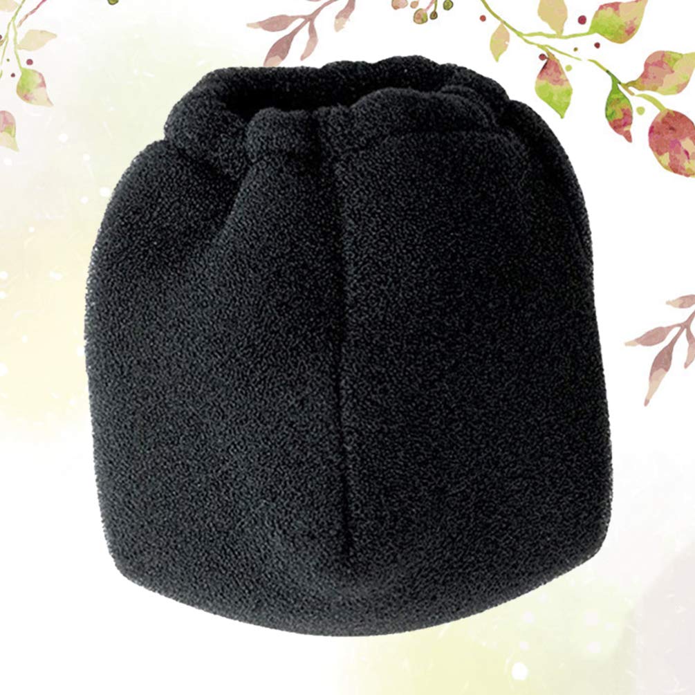 Beaupretty Foldable Universal Hair Dryer Diffuser - Black Sponge Attachment Cover Fits All Blow Dryers | Travel-Friendly Design for Salon-Quality Styling at Home or On The Go