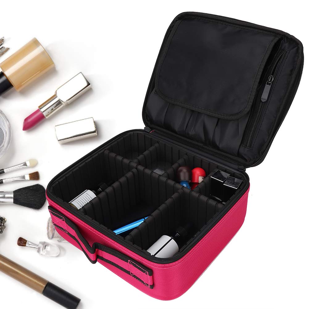 2-Pack Large Capacity Travel Makeup Bags – Waterproof Cosmetic Organizer for Women, Portable Toiletry Bag for Vacation, Gym & Home Storage | Perfect for Airplane Carry-On & Weekend Getaways