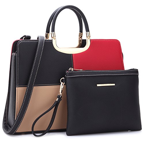 1-black/Beige+red