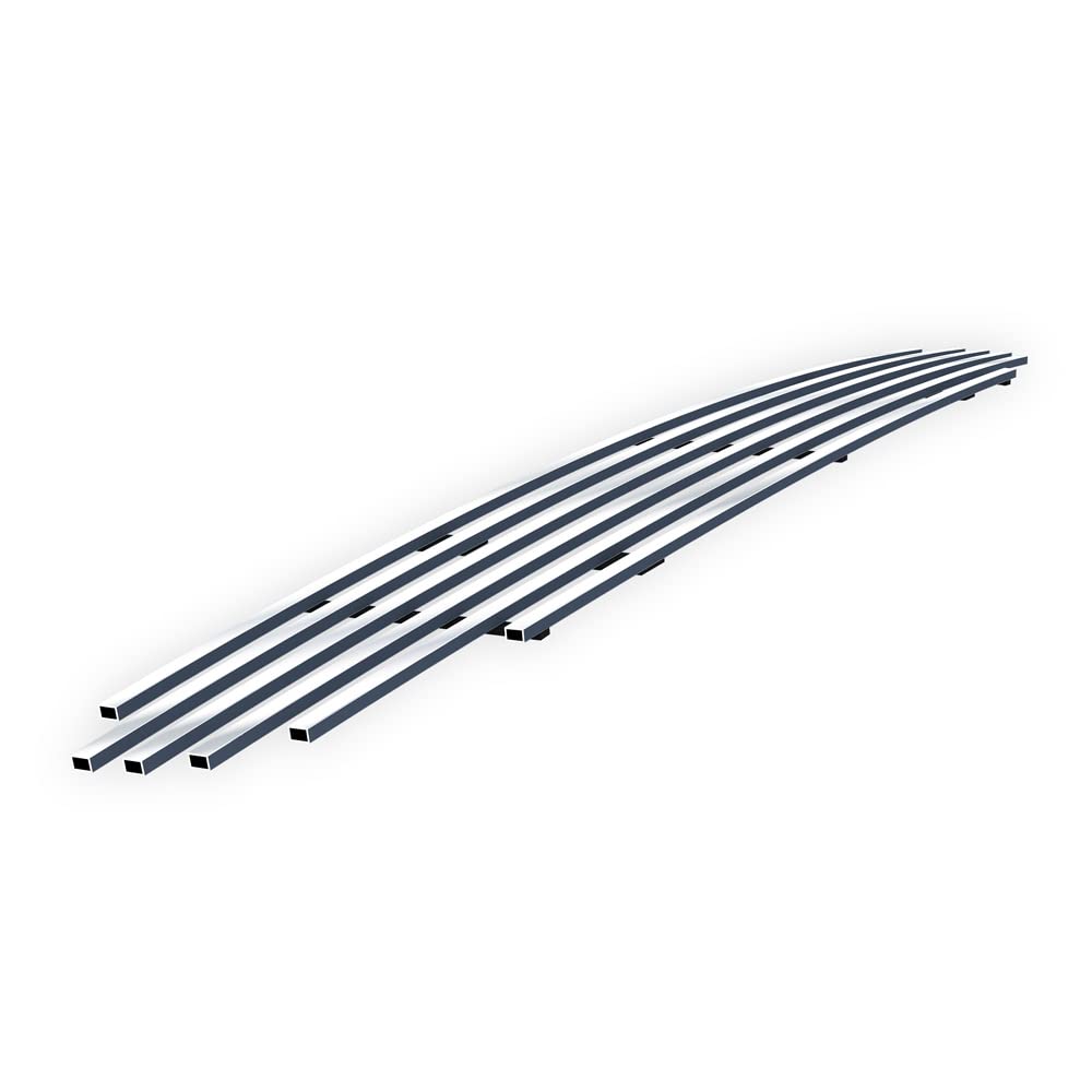 APS Chrome Billet Front Grille Insert Compatible with Dodge Dakota 1997-2004 & Durango 1998-2003 - D65810A - Upgrade Your Truck's Style for Off-Road & Daily Driving