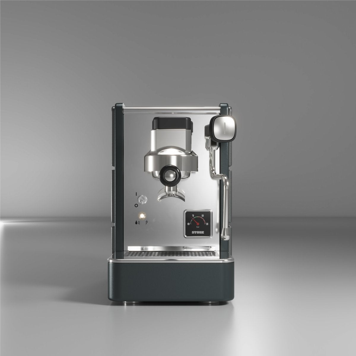 Premium Stone Espresso Machine - Pure Grey for Home & Office Use | High-Quality Coffee Maker for Espresso Lovers | Perfect for Kitchens, Cafes & Gifts