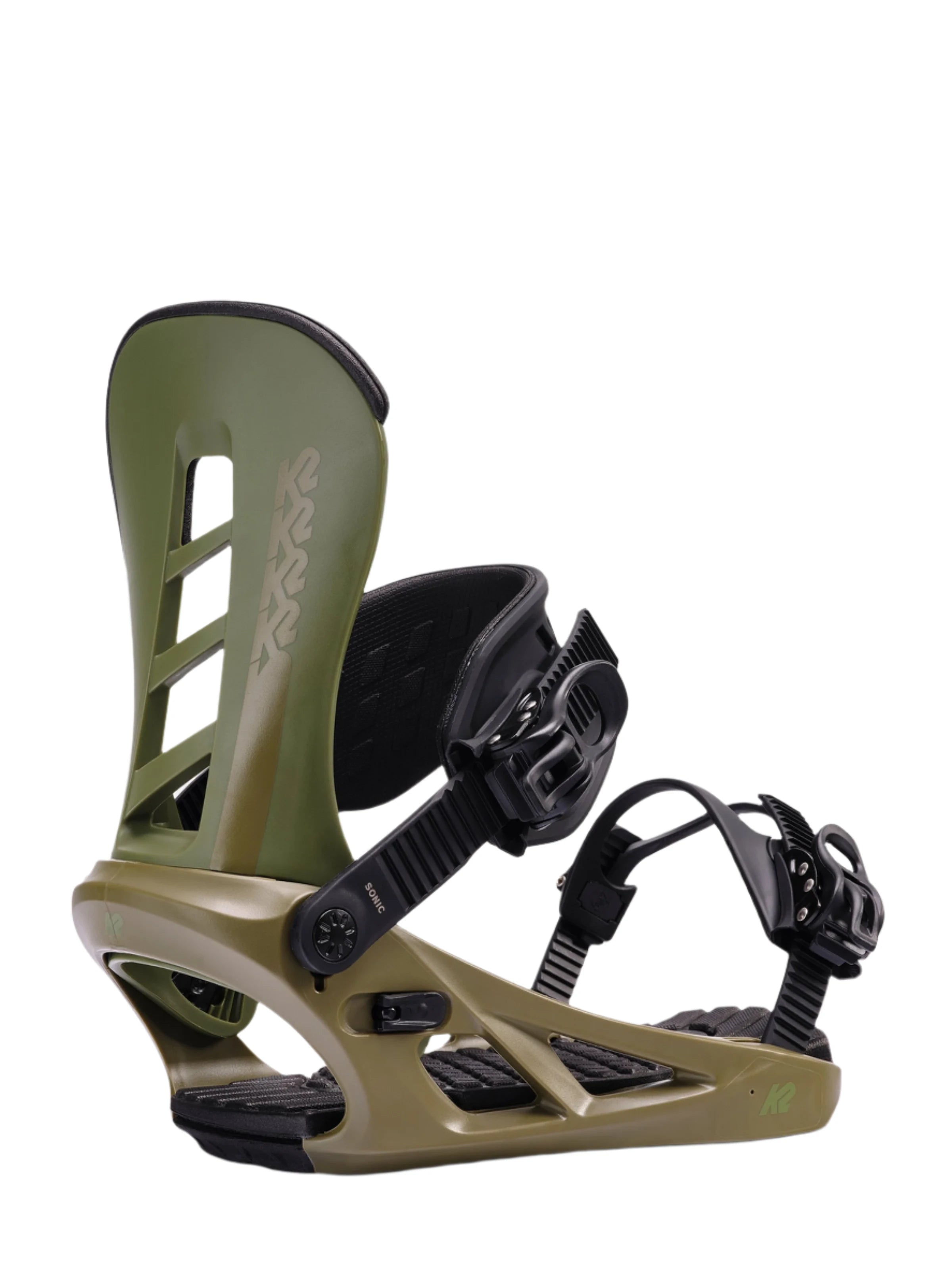 K2 Sonic Snowboard Bindings 2025 - Lightweight & Responsive for All-Mountain Riding - Perfect for Freestyle, Powder & Park Performance