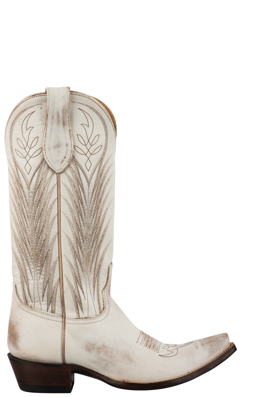Old Gringo Emmer Cowgirl Boots - Vintage White Western Boots for Women | Perfect for Country Dancing, Rodeo & Casual Wear