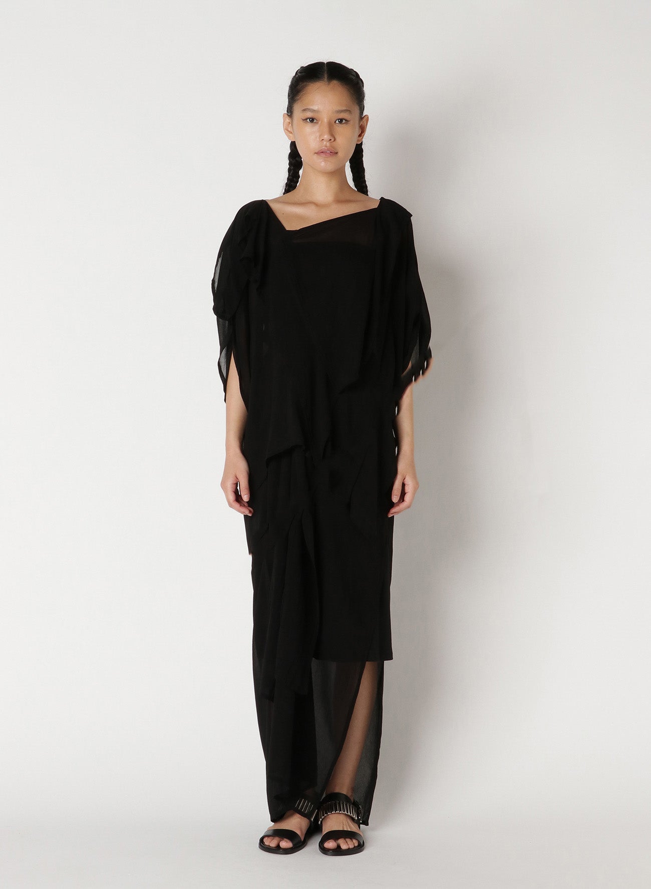 Elegant Chiffon Wrap Skirt with Waist Knot - Perfect for Summer Dresses, Beach Outfits & Casual Wear