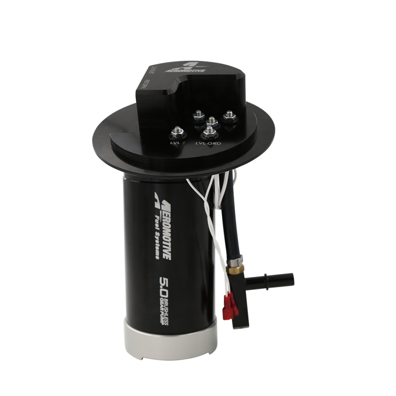 Aeromotive 11-17 Mustang S197/S550 Brushless 5.0 GPM Fuel Pump for 18-20 GT & Ecoboost - High Performance Fuel System Upgrade for Racing & Street Use