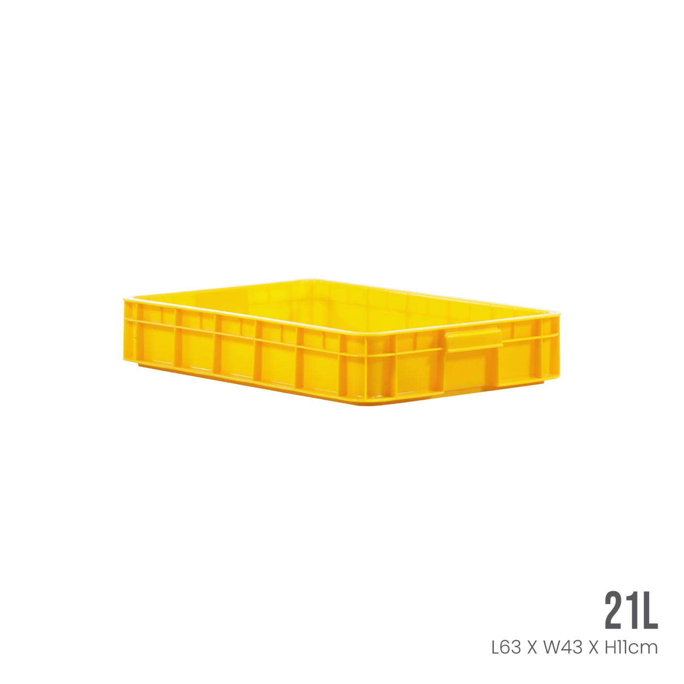 Heavy Duty Industrial Storage Box ID4901 - Durable Plastic Container for Warehouse, Garage & Workshop Organization
