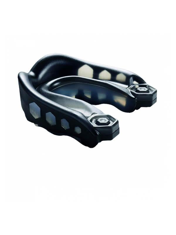 Shock Doctor Gel Max Mouthguard - Black - Custom Fit for Football, Hockey & MMA - Comfortable & Durable for Sports Protection