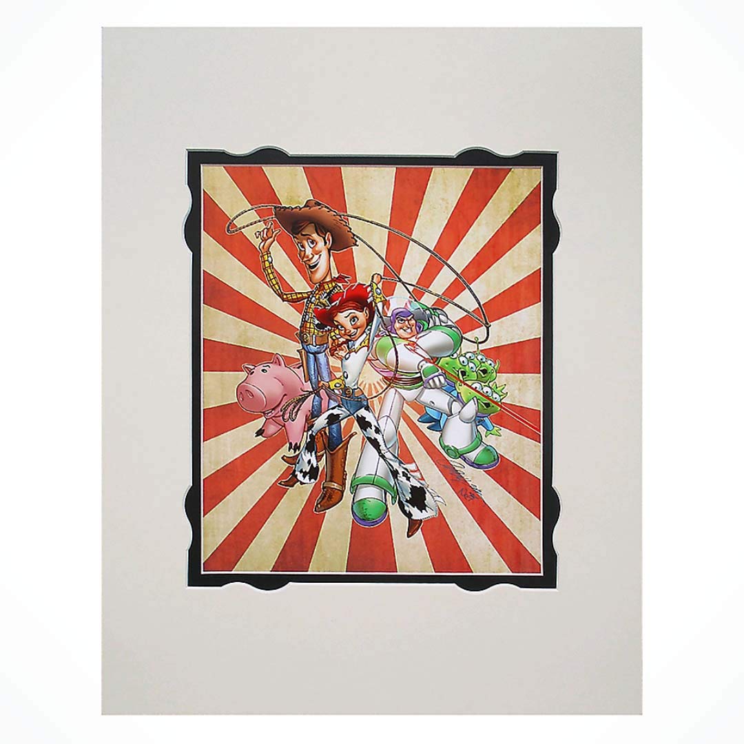 J Scott Campbell Theme Park Round Up Your Toys Print - Collectible Art Poster for Home, Office & Fan Decor