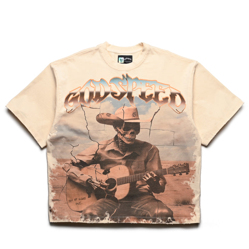 Godspeed New York Virtuoso T-Shirt in Bone - Premium Cotton Casual Tee for Men & Women | Perfect for Streetwear, Everyday Wear & Urban Fashion