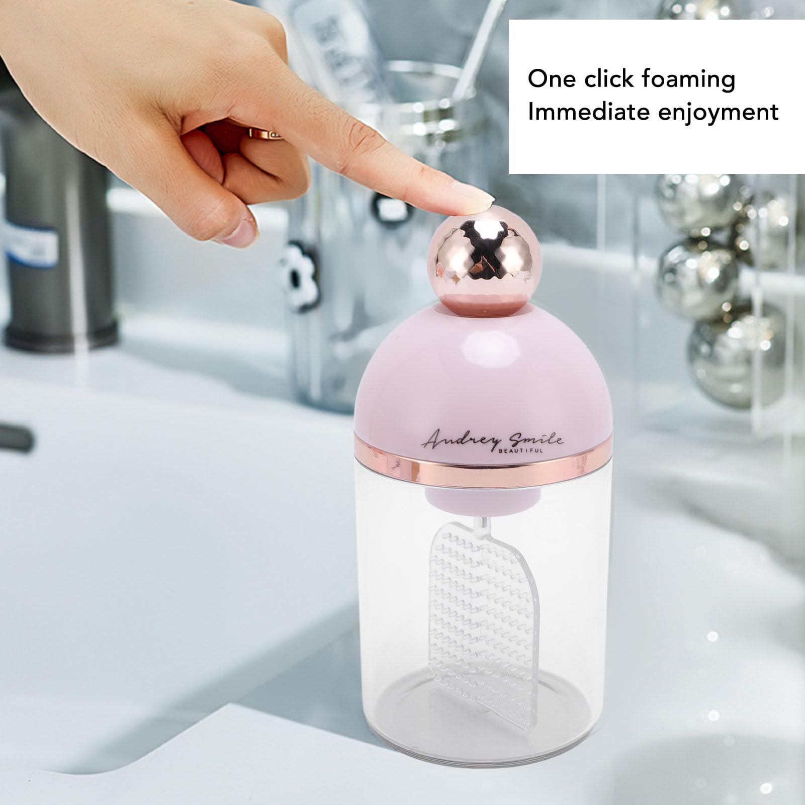 Electric Face Foam Maker for Deep Cleansing - Rich Lather Facial Cleanser, Marshmallow Whip Maker & Travel Skin Care Tool | Perfect for Daily Skincare Routine & Spa-like Experience at Home