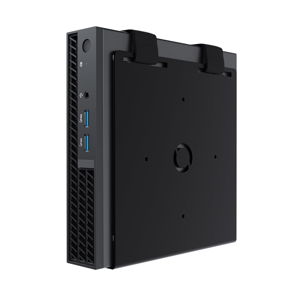 Universal PC Mount - UNVM 300 (5 Pack) | 10x3x10 inches | Wall, CPU & UPS Mounting Bracket | Heavy Duty Steel | Made in USA | Oeveo | Perfect for Office, Server Room & Home Computer Setup