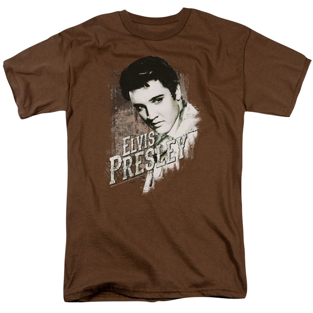 Elvis Presley Vintage Rock & Roll T-Shirt for Men - Classic Retro Graphic Tee - Comfortable Cotton Shirt for Casual Wear, Concerts & Music Lovers