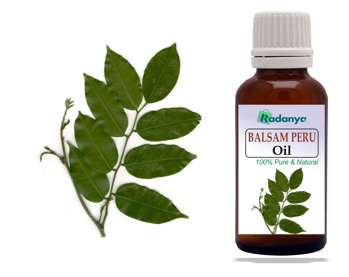 100% Pure Balsam Peru Essential Oil - Natural Aromatherapy Oil for Diffusers, Massage & Relaxation (3ml to 1000ml Sizes) - Perfect for DIY Skincare, Home Fragrance & Stress Relief