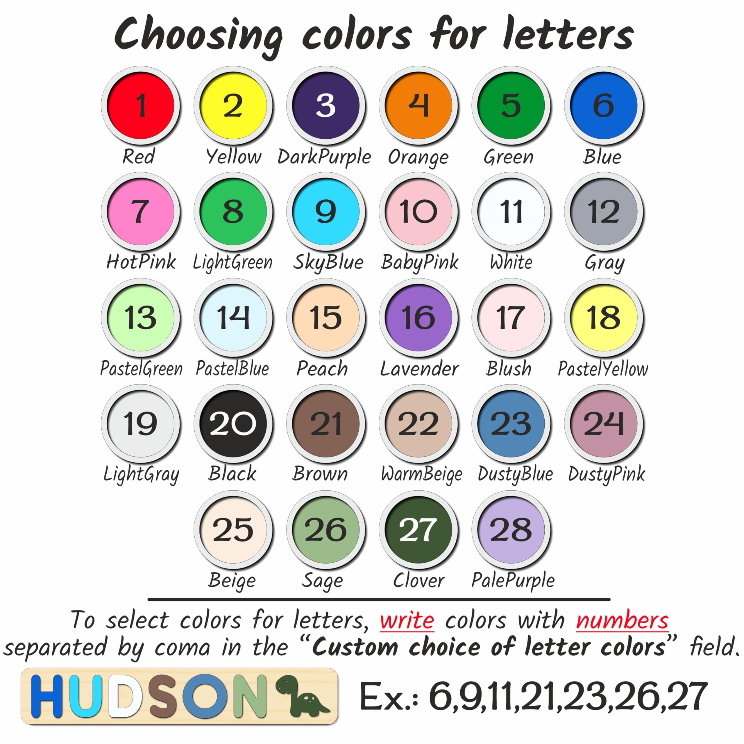Personalized Wooden Name Puzzle - Custom Baby Gift for 1st Birthday & Toddler Learning