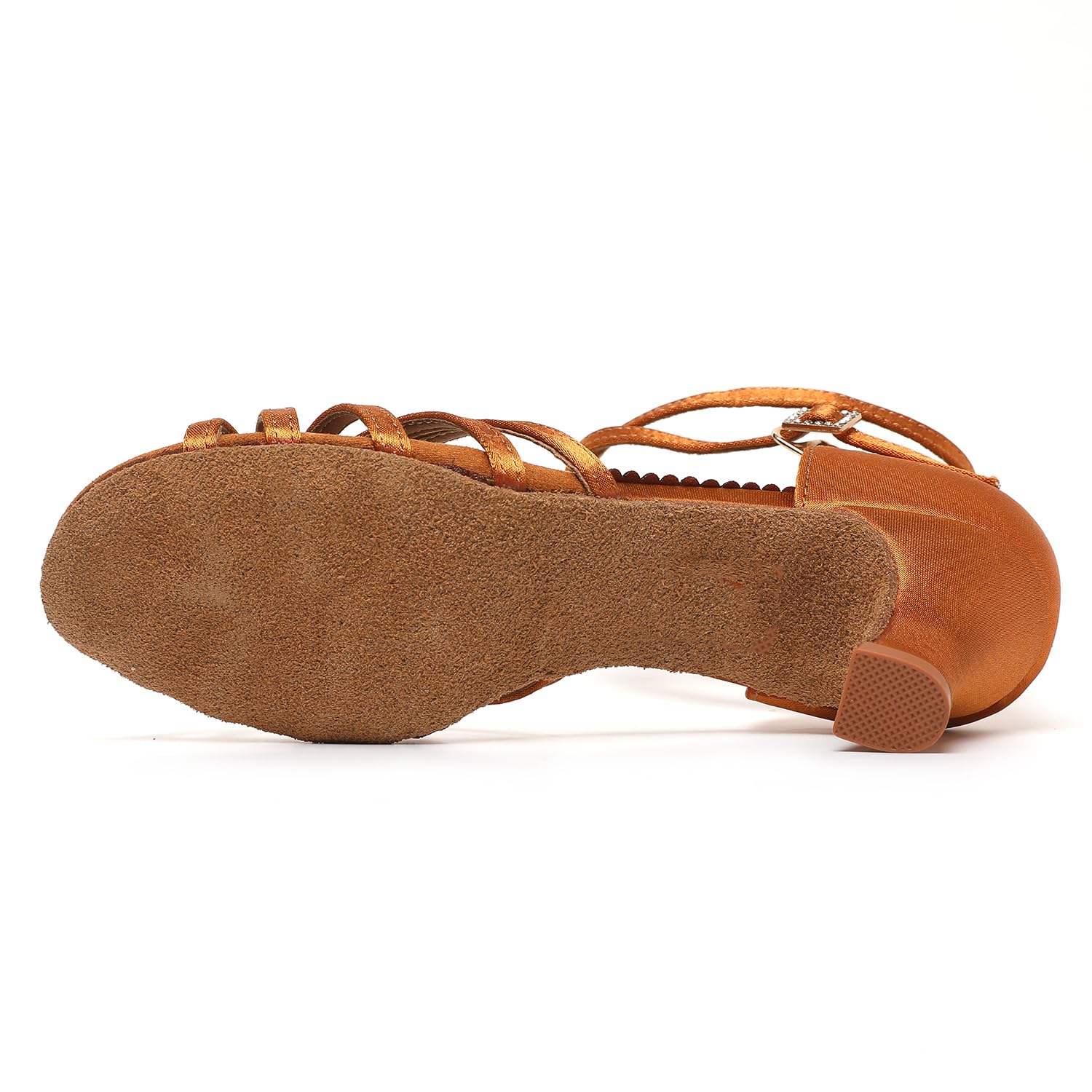 Foralod Women's Ballroom Dance Heels - Latin & Salsa Dance Shoes for Adults, 1920s Character Shoes, Elegant Dancing Pumps for Performances, Practice, and Social Events