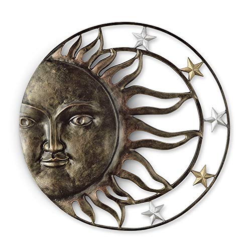 SPI Sun and Stars Wall Hanging Decor - Boho Celestial Tapestry for Bedroom, Nursery, or Dorm Room - Perfect for Boho Home Decor & Hippie Aesthetic