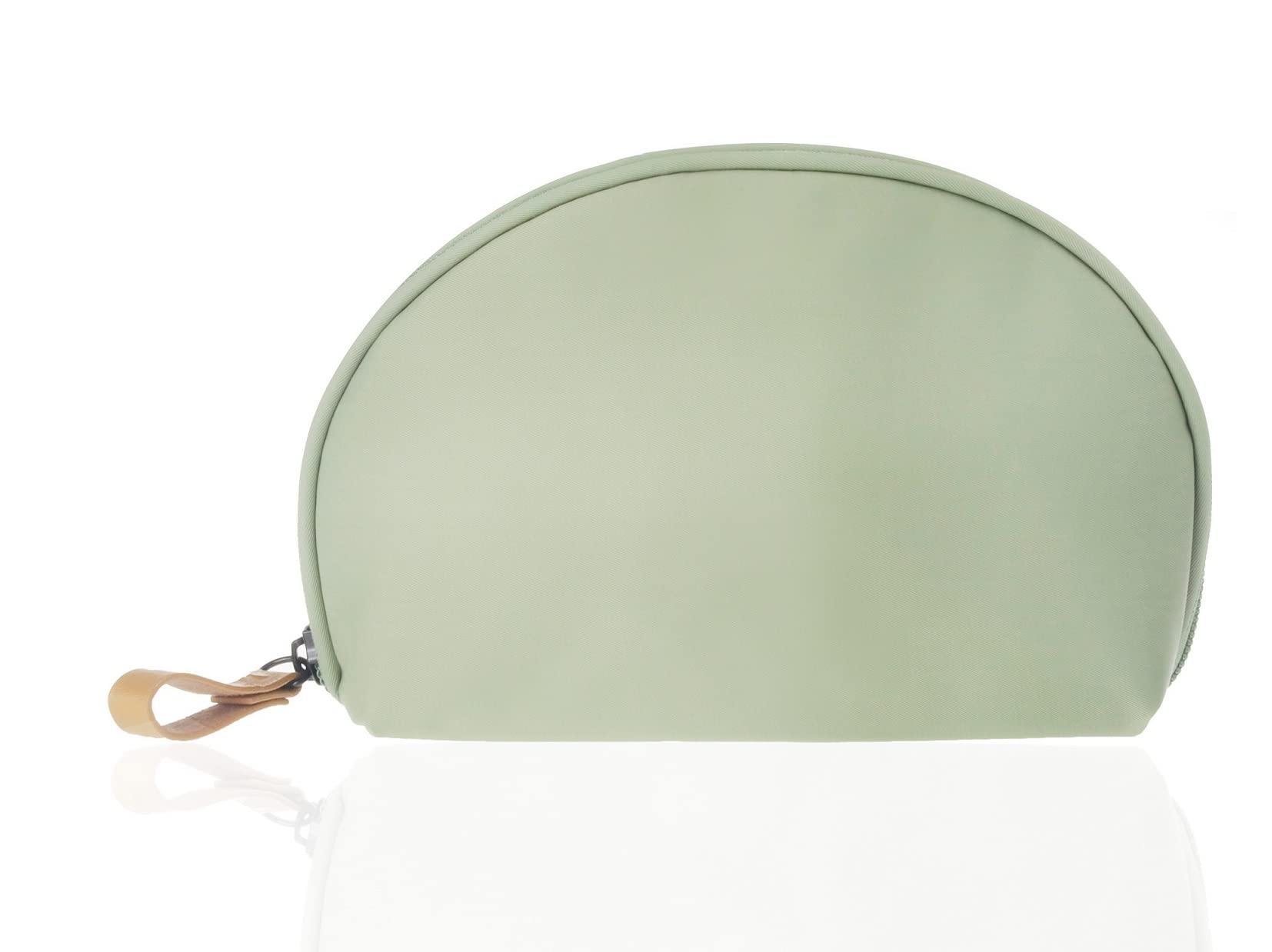 Waterproof Small Makeup Bag for Women - Portable Travel Cosmetic Pouch with Nylon Material (Green) | Perfect for Purse, Gym, Vacation & Everyday Use