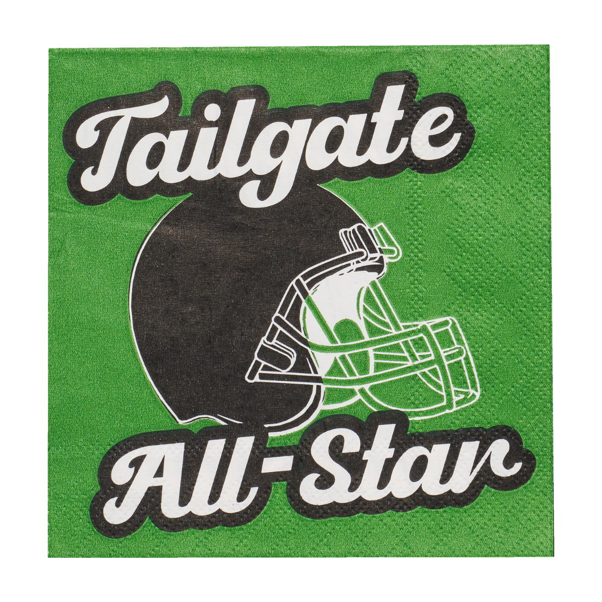 Premium Tailgate Cocktail Napkins - All Star Design, 20-Pack - Perfect for Game Day Parties, BBQs & Sports Events
