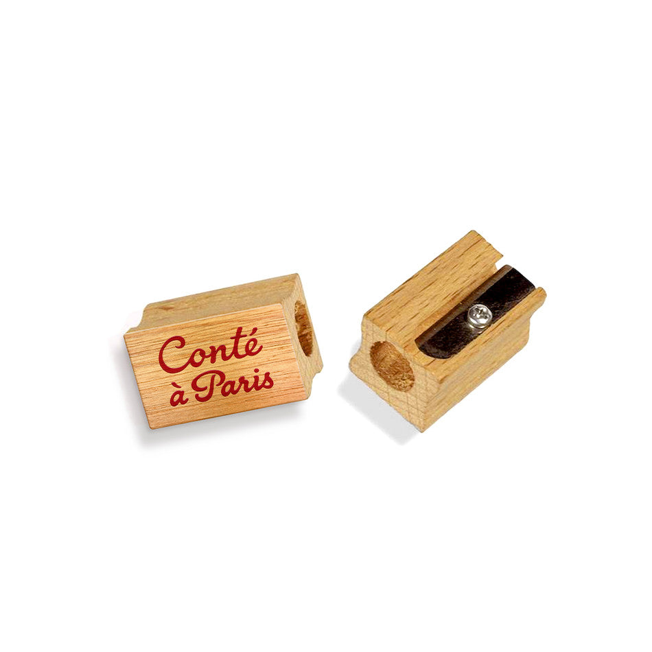 Conté à Paris Professional Pencil Sharpener - Premium Metal Blade Sharpener for Artists & Drafting - Perfect for Sketching, Drawing & Office Use