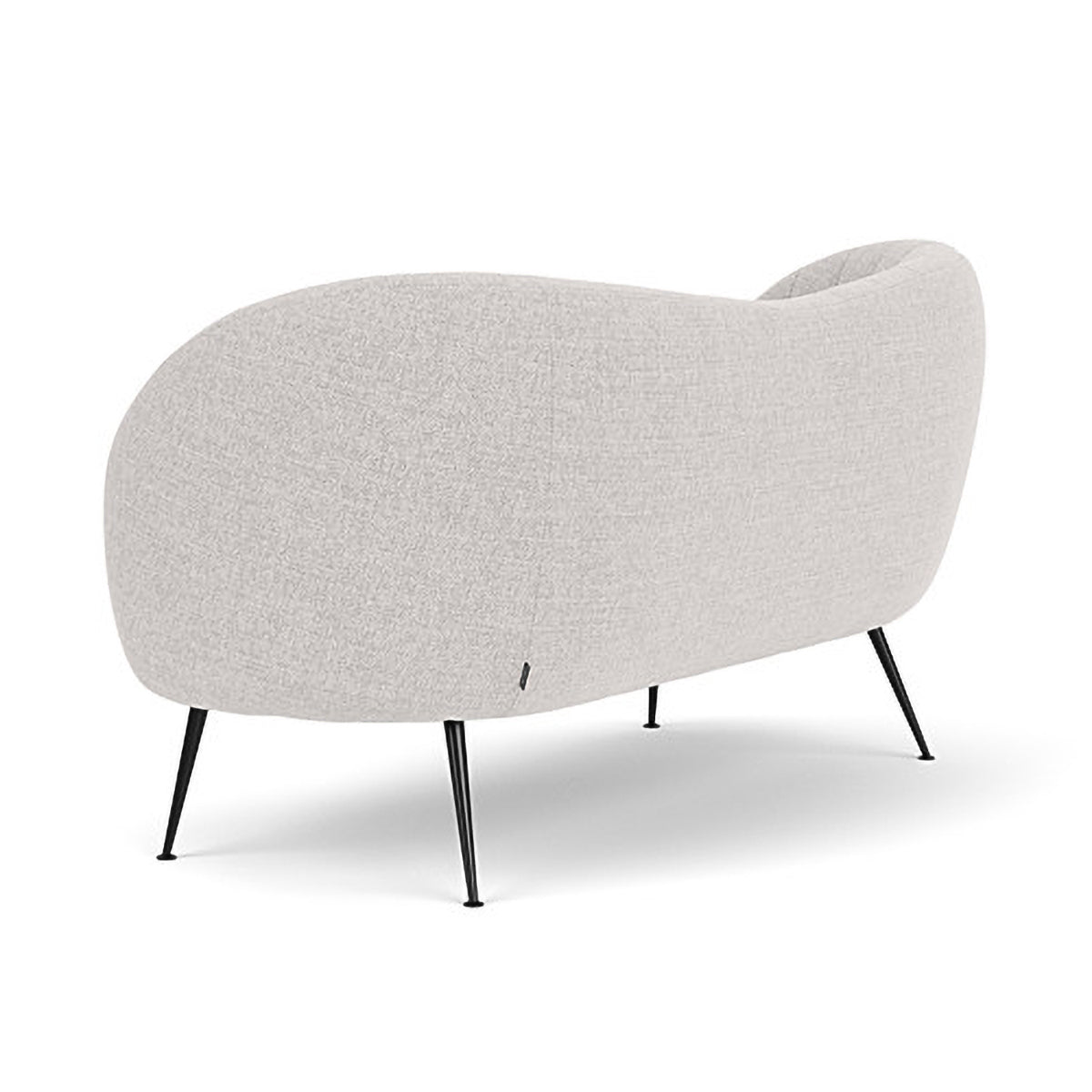 Premium Flora Fabric 2-Seater Sofa - Modern Living Room Furniture for Small Spaces | Comfortable Loveseat for Apartments, Dorms & Cozy Homes