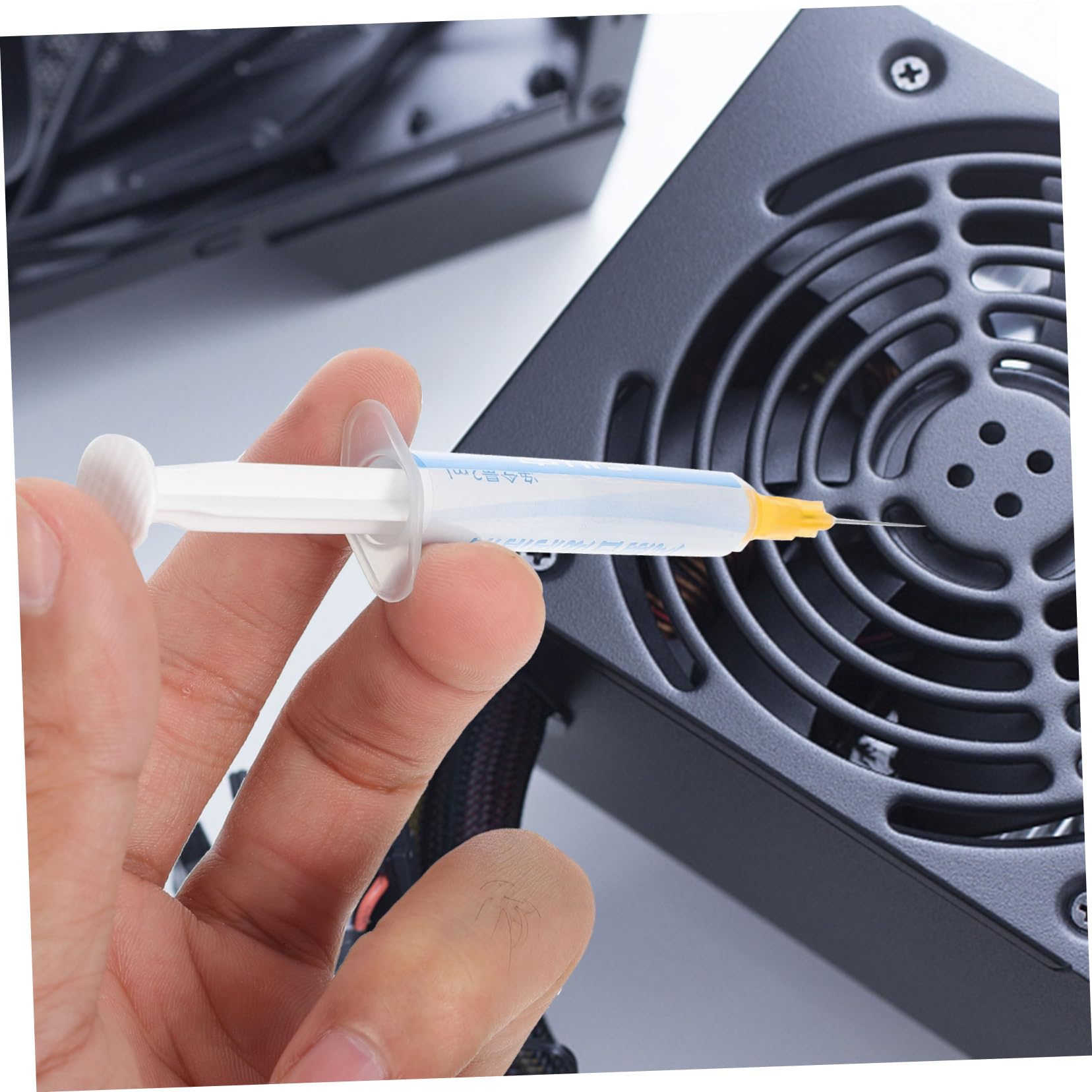 Anneome 2-Pack High-Performance Cooling Fan Grease - Premium Computer Fan Lubricant for PC, Laptop, Floor Fan & Bearing Maintenance - Extends Fan Lifespan, Reduces Noise - Ideal for Home, Office & Gaming PC Cooling Systems