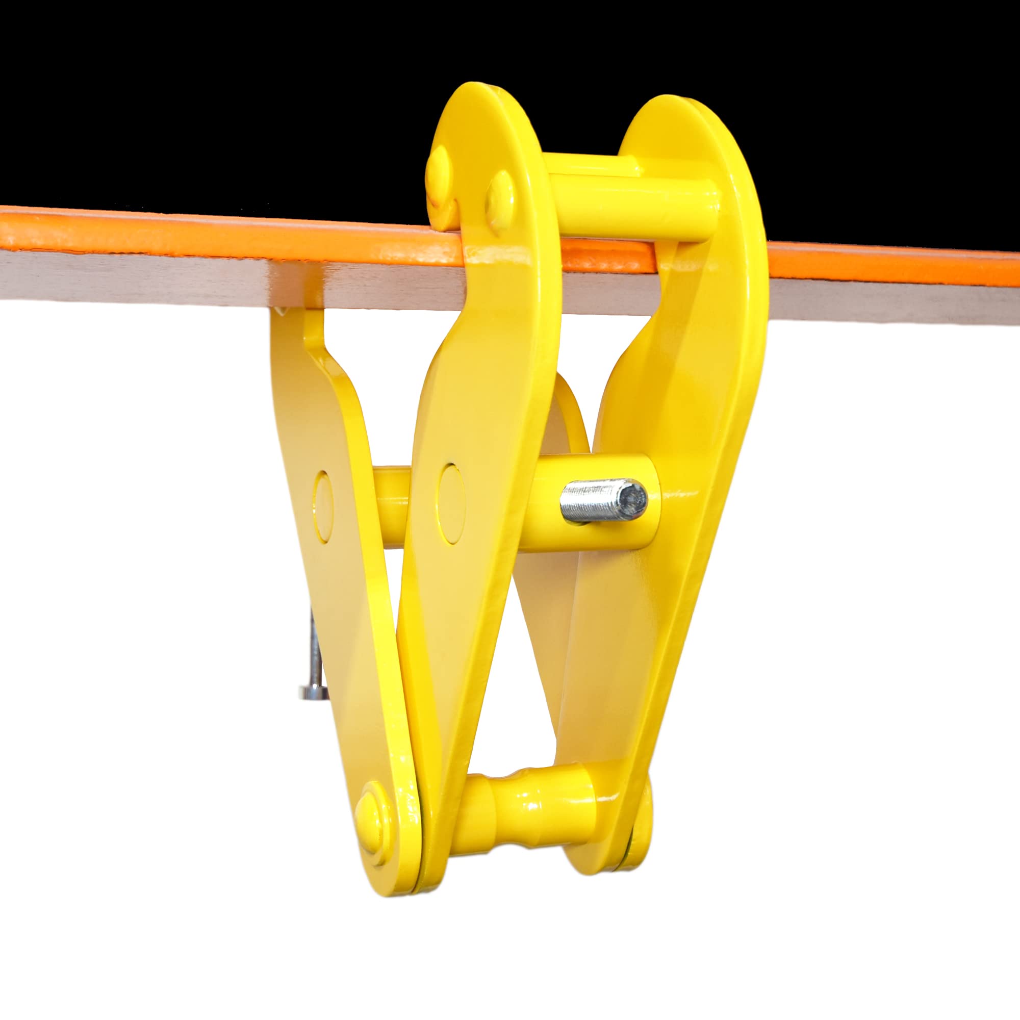 Prowinch 5 Ton Heavy Duty Beam Clamp - 3 to 12.5 Inch Adjustable Jaw Capacity - Industrial Grade Lifting Clamp for Construction, Maintenance & Rigging - Perfect for Steel Beams, I-Beams & Overhead Lifting
