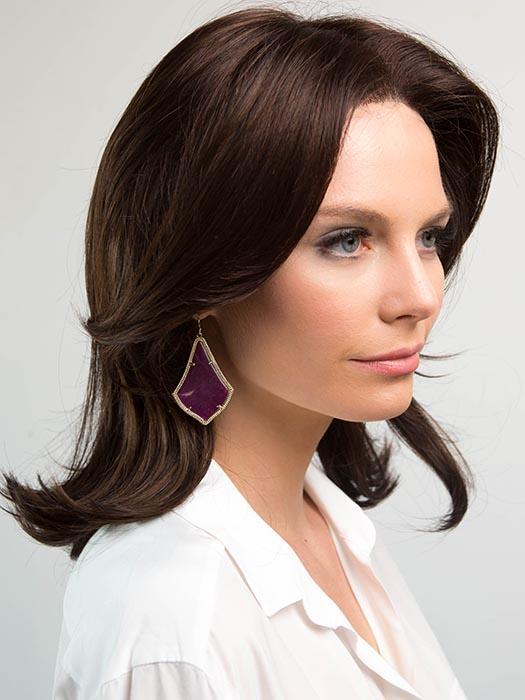 Flash Mono Synthetic Lace Front Wig with Mono Top - Premium Heat Resistant Hairpiece for Daily Wear & Cosplay | Discontinued