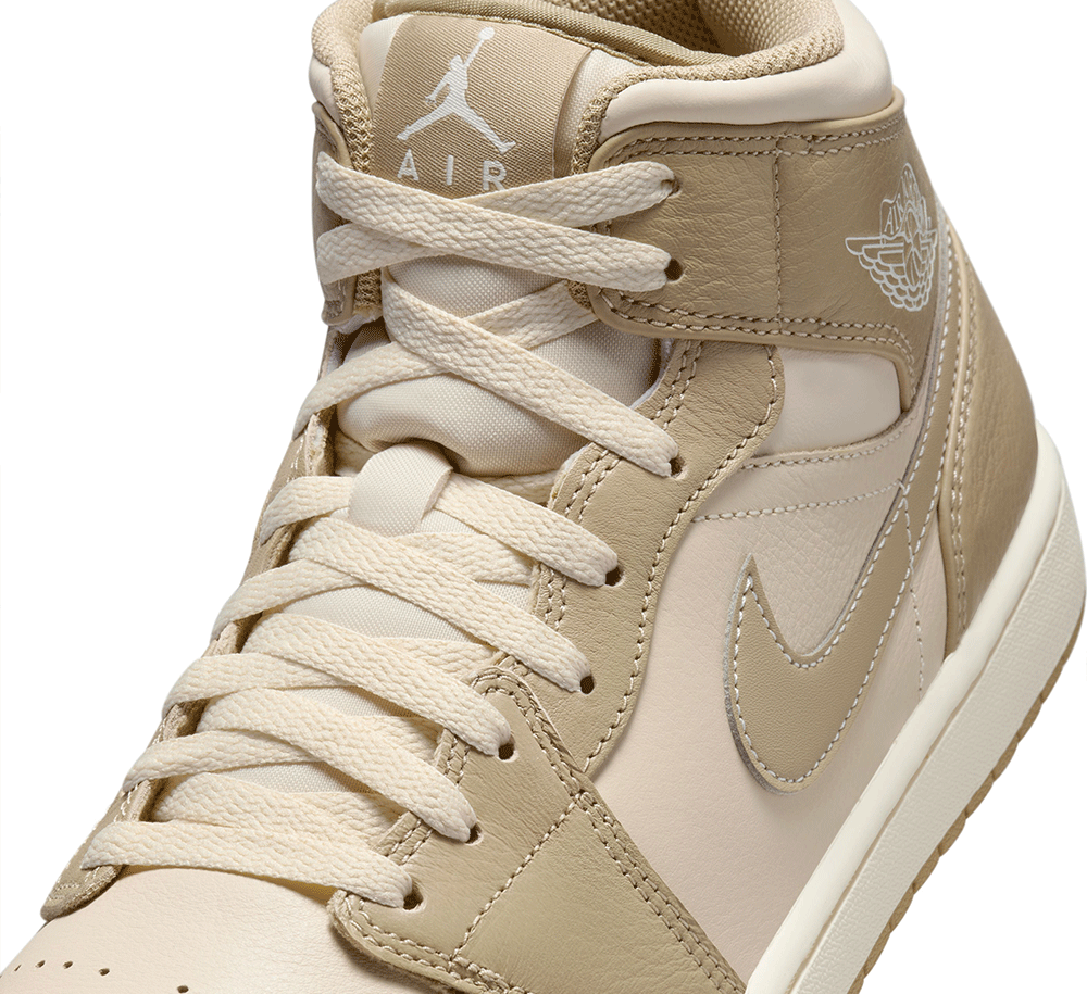 Air Jordan 1 Mid Basketball Shoes for Men - Retro Style Sneakers with Cushioned Comfort - Perfect for Streetwear, Casual Wear & Basketball Games
