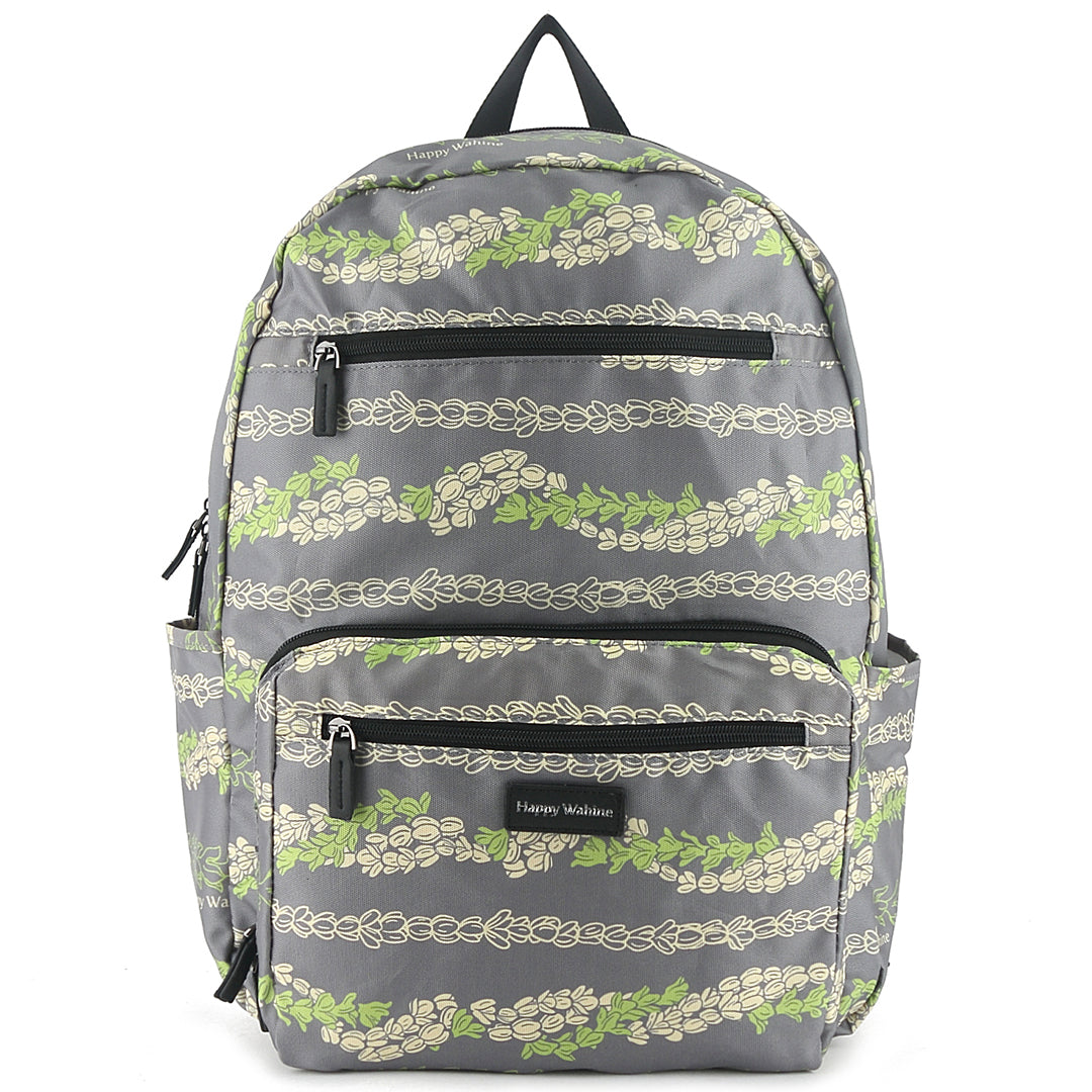 Melanie Pakalana Grey Backpack - Stylish & Durable Travel Backpack for Women, Perfect for Work, School & Outdoor Adventures