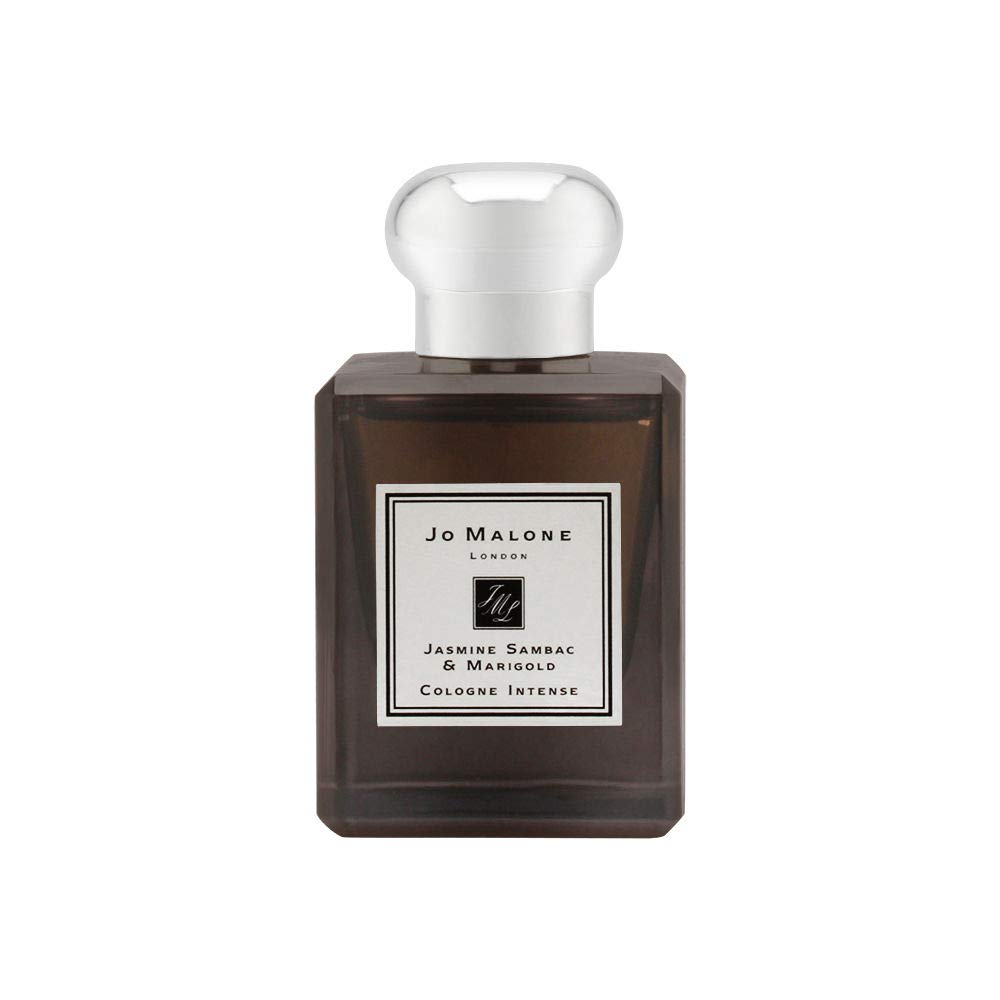 Jo Malone Jasmine Sambac & Marigold Intense Cologne Spray for Women & Men - 1.7 Fl Oz / 50ml, Luxury Unisex Perfume for Date Night, Wedding & Special Occasions