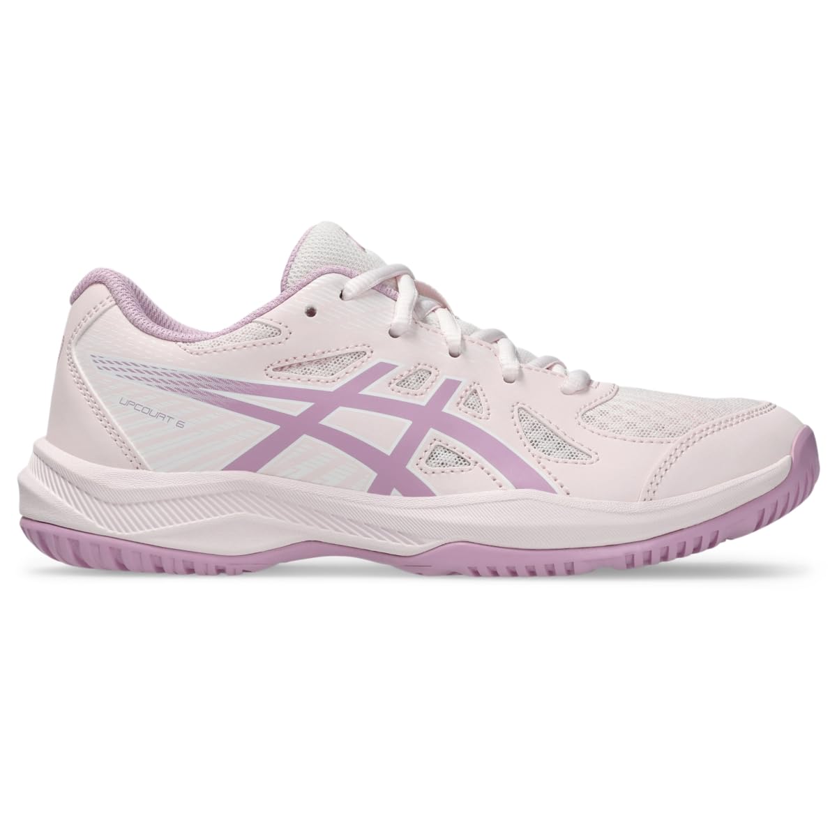 ASICS Upcourt 6 Volleyball Shoes for Kids - Lightweight & Non-Marking Court Sneakers for School Sports & Indoor Play
