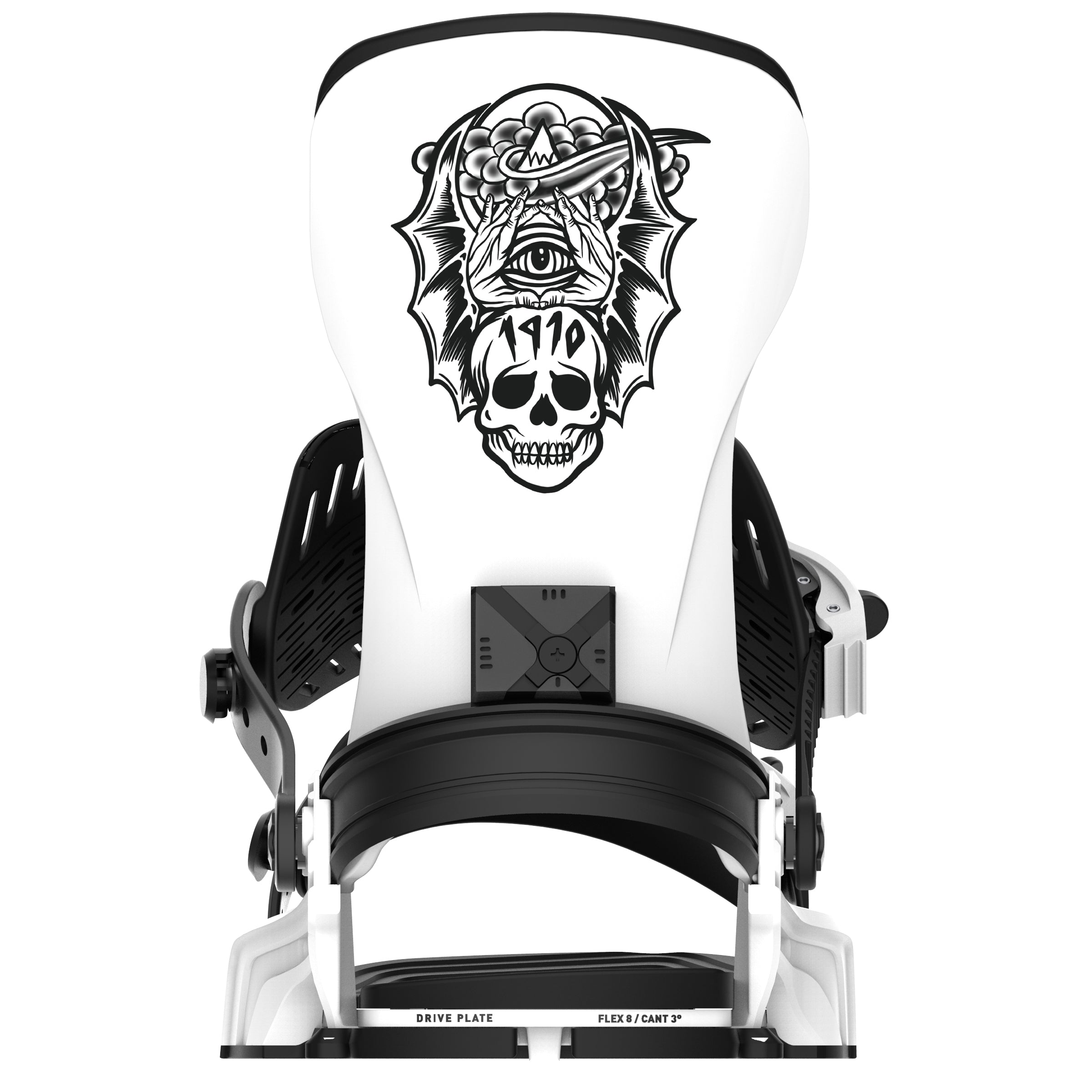 Bent Metal Transfer Snowboard Binding 2025 - Lightweight & Responsive Snowboard Bindings for All-Mountain Riding | Perfect for Freestyle, Powder & Park Performance