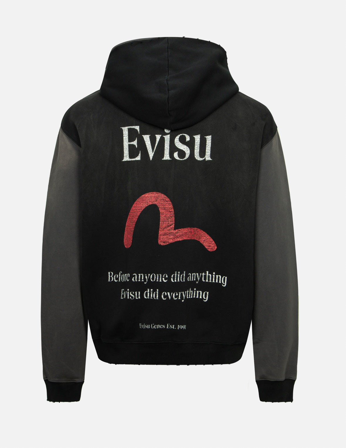 Stylish Seagull & Logo Print Boxy Hoodie for Men & Women - Trendy Oversized Streetwear Sweatshirt for Casual Outfits, Fall Fashion, and Urban Lifestyle