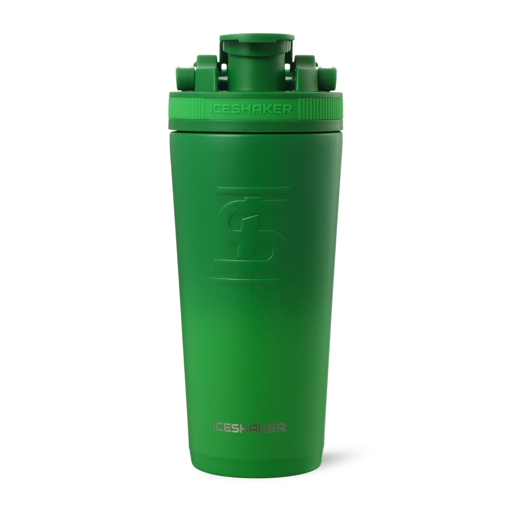 26oz Insulated Stainless Steel Water Bottle - Green Color Rush | Leakproof & Sweatproof Design for Gym, Workouts & Outdoor Activities