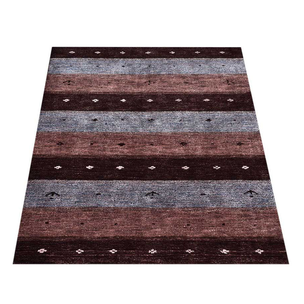 Hand-Knotted Granite Area Rug - Soft & Durable Wool Carpet for Living Room, Bedroom, Dining Room Decor | Non-Slip Backing, Easy to Clean | Perfect for Home, Office & High-Traffic Areas