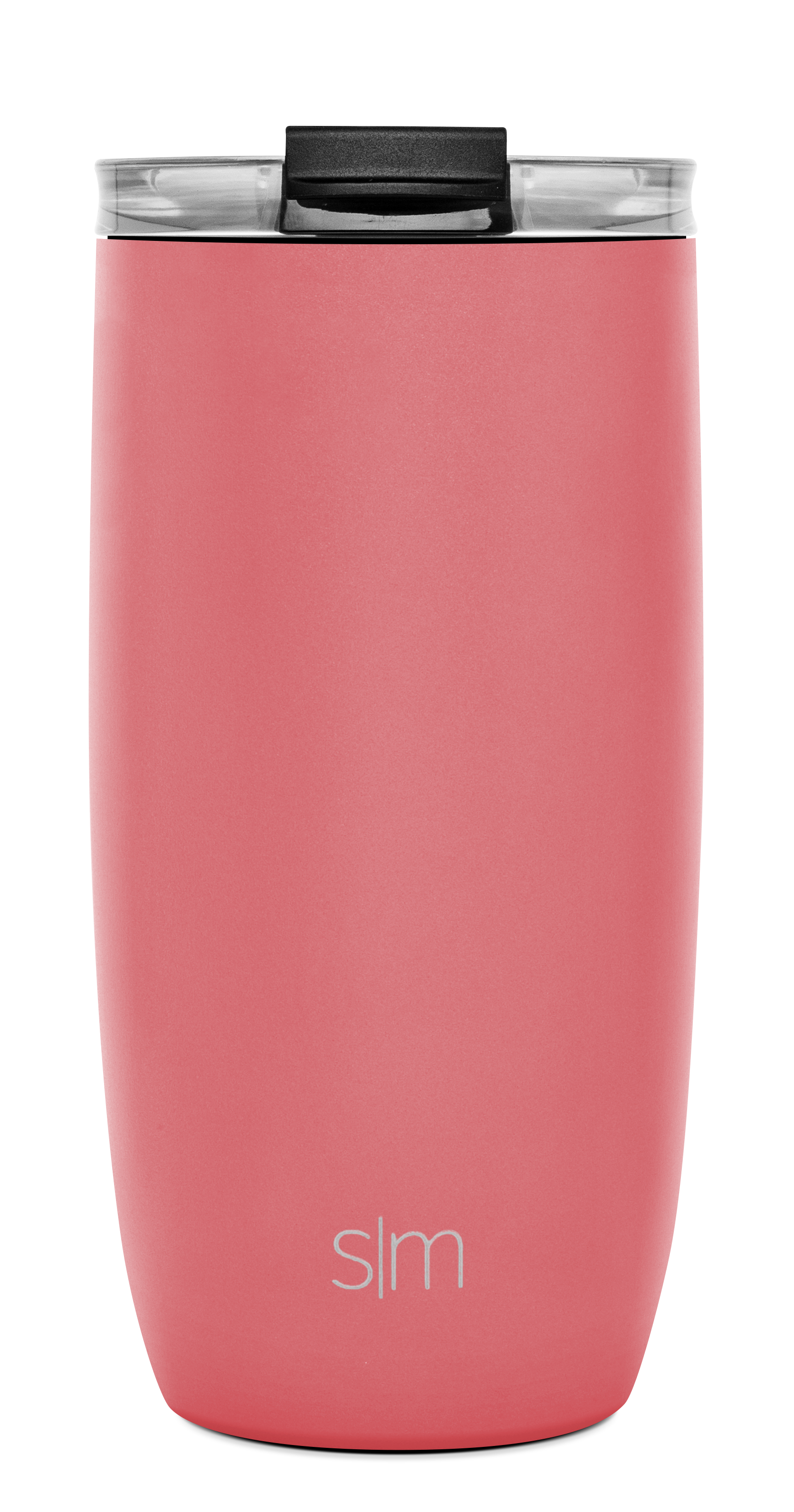 Voyager 20oz Insulated Tumbler with Clear Flip Lid & Straw - Leakproof Stainless Steel Travel Mug for Coffee, Tea & Cold Drinks - Perfect for Office, Gym & Outdoor Adventures