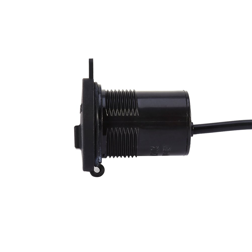 Waterproof 12V Motorcycle USB Charger - Power Socket for Phones on Rides