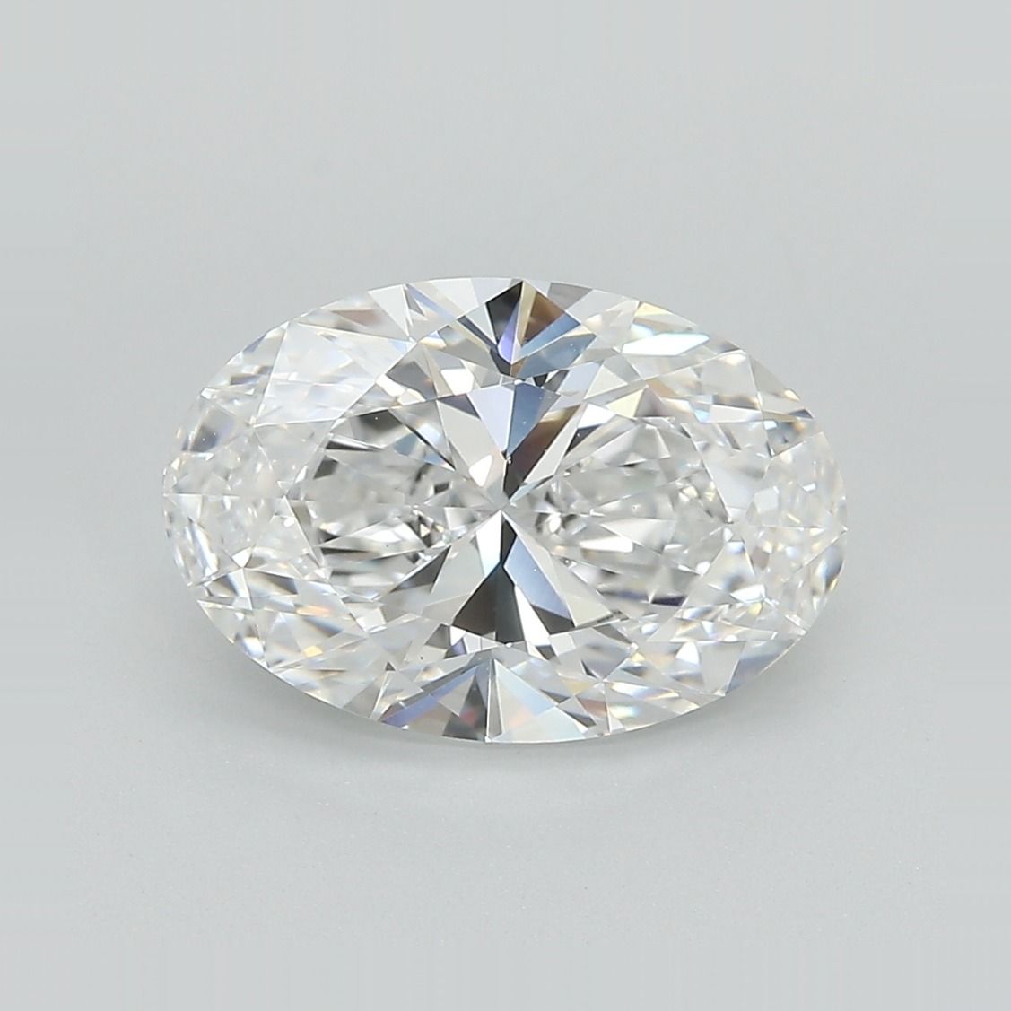 3.51 Carat D Color VVS2 Clarity Oval Lab-Grown Diamond - Perfect for Engagement Rings & Fine Jewelry