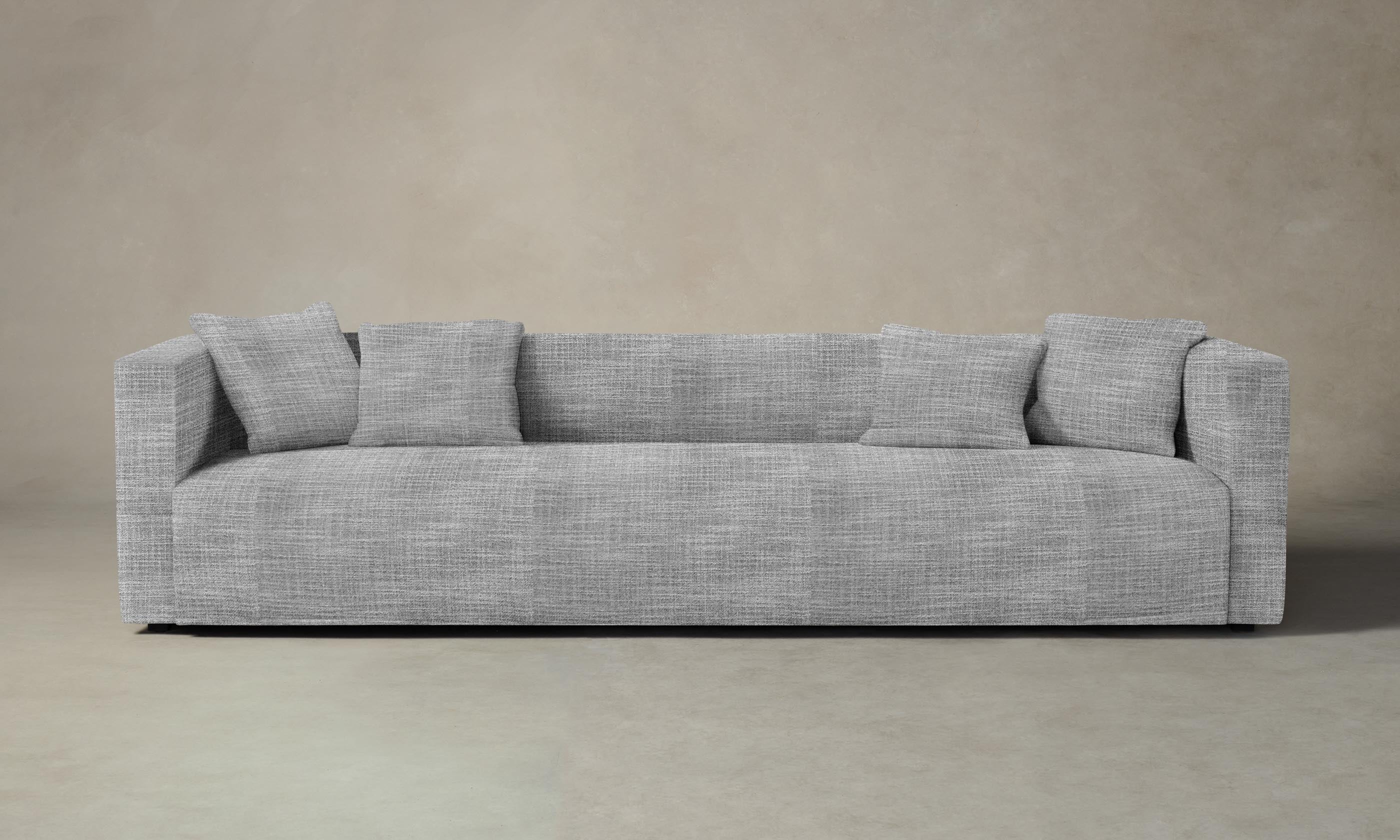 The Breuer Sofa - High-Performance Textured Tweed Upholstery for Modern Living Rooms & Offices | Durable & Stylish Alpine Design