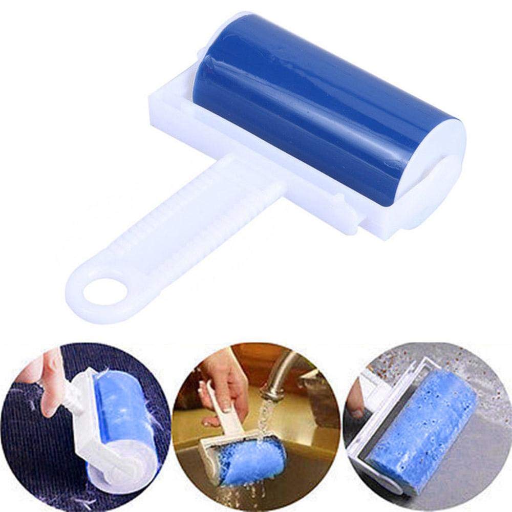 Pet Hair Remover Brush - Washable Reusable Lint Roller for Clothes, Furniture & Car - Sticky Picker for Pet Hair, Fluff & Dust - 20 Pack Household Cleaning Kit (Great for Daily Use, Travel & Pet Grooming)