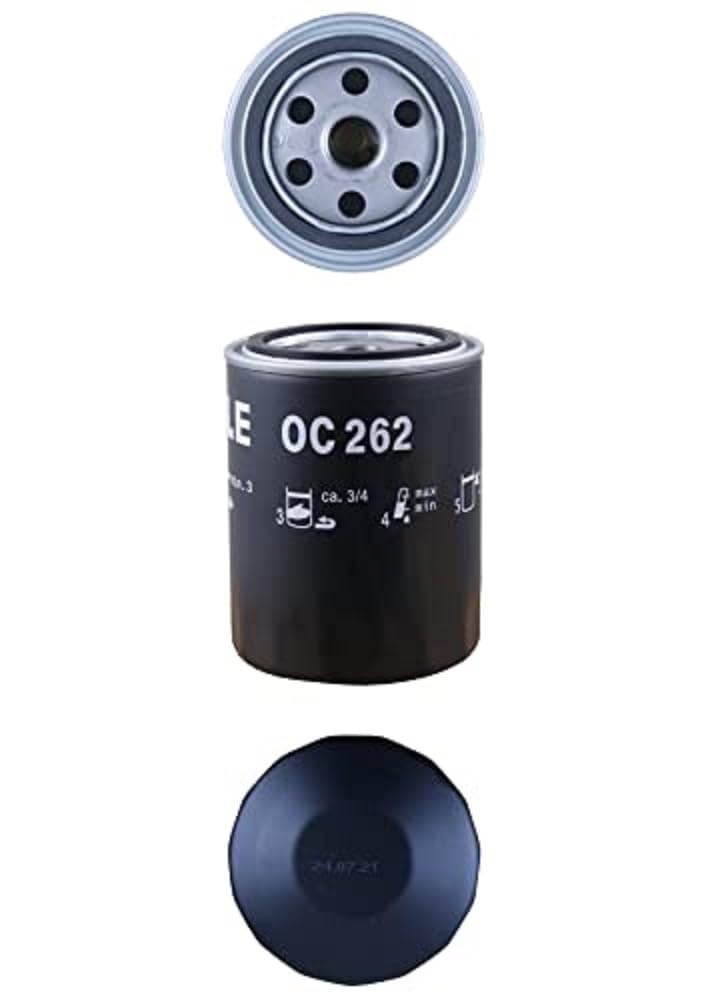 MAHLE OC 262 Premium Oil Filter - Compatible with BMW, Mercedes, VW & Audi - High Performance Engine Protection for Smooth Driving & Longevity