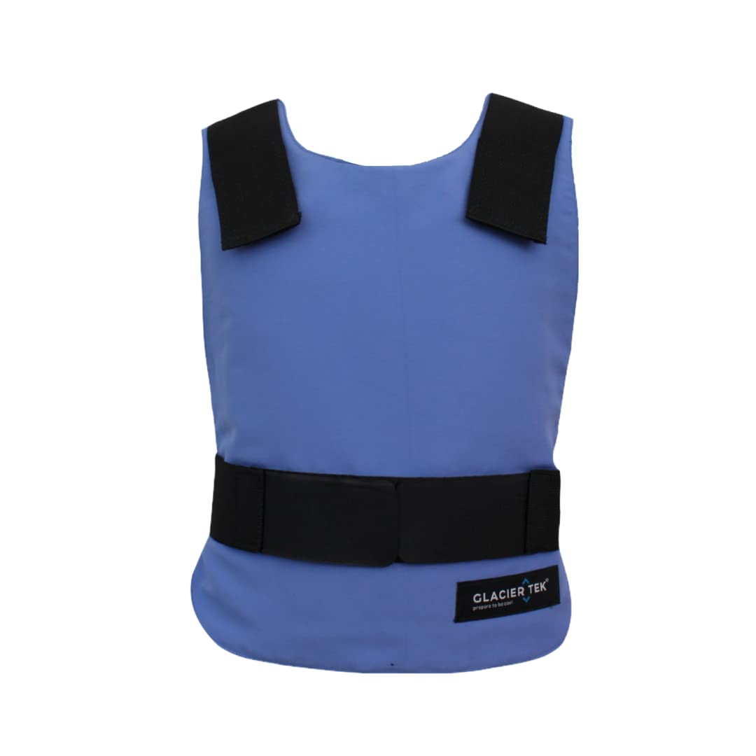 Glacier Tek Kids Cooling Vest with Non-Toxic Ice Packs - Stay Cool for Outdoor Sports, Summer Camp & Hot Weather Activities
