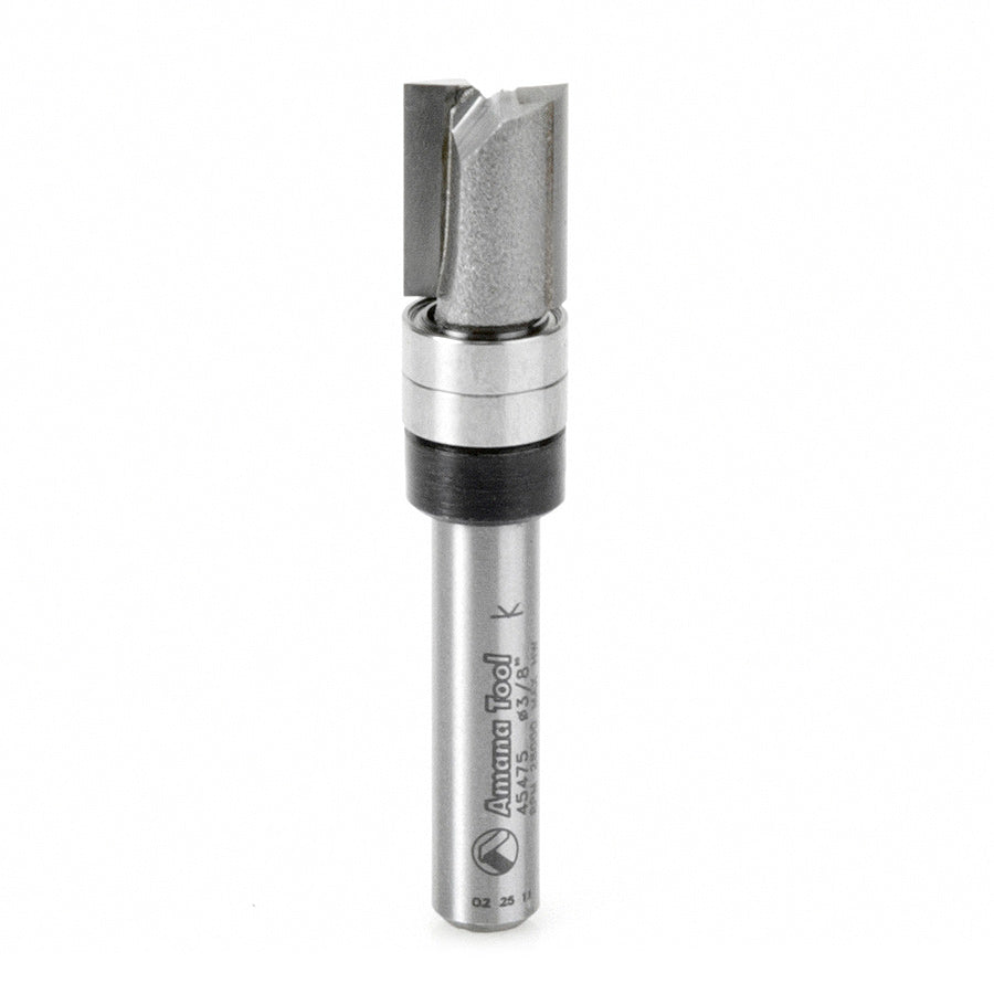 Amana Tool Carbide Tipped Flush Trim Plunge Router Bit - 1/2
